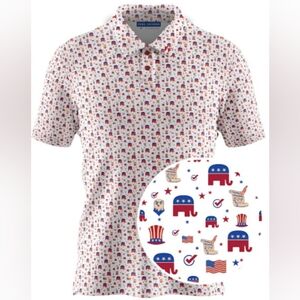 NWT Fore Fathers Go Red Polo - Size Large (Sold out online!)